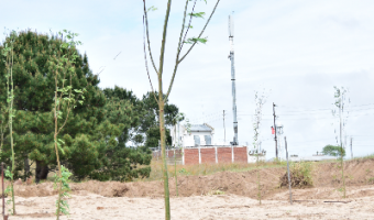 Descontaminan el suelo en la zona de 107 y 30